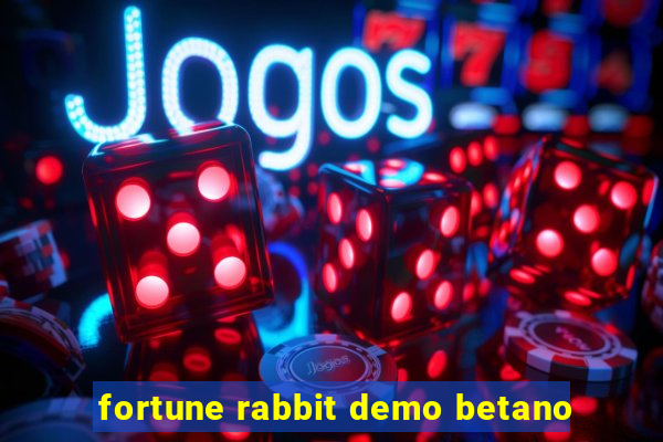 fortune rabbit demo betano